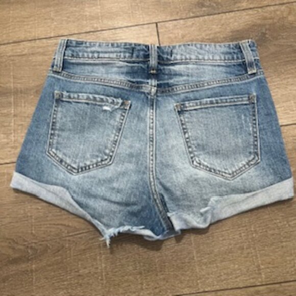 Eunina Jean Shorts Women’s Size Small Distressed High Rise Short - Picture 4 of 9